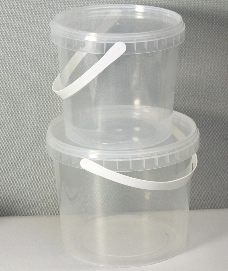 Kunststoff-Eimer mit Deckel 3.5 Liter für Lebensmittel