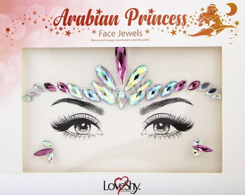 Face Jewels Arabian Princess Glitzersteine fürs Gesicht