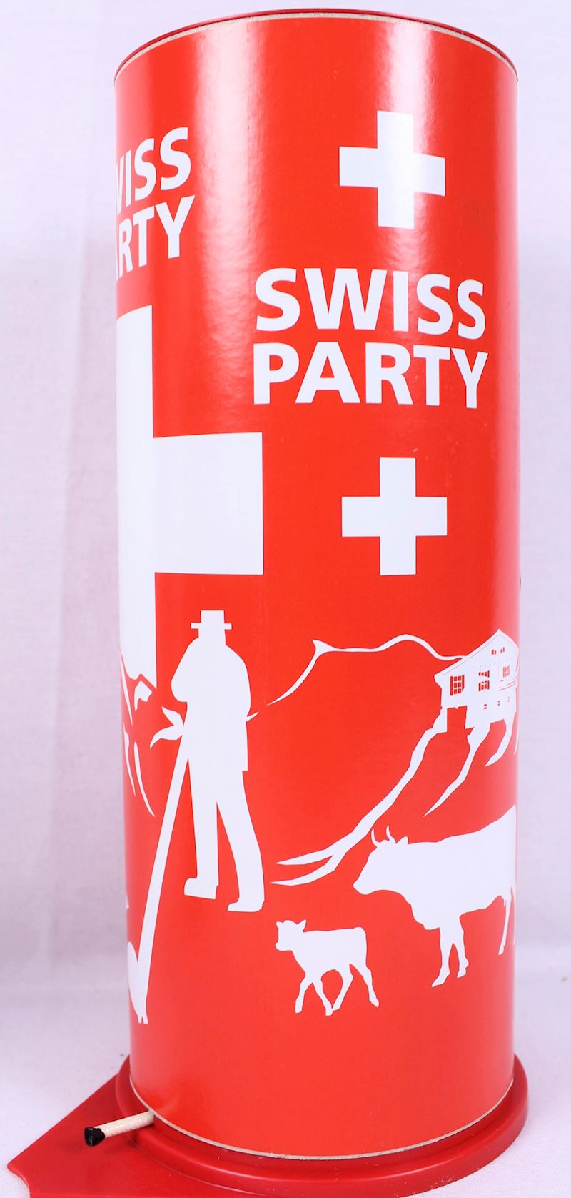Tischbombe 22 cm Swiss Party