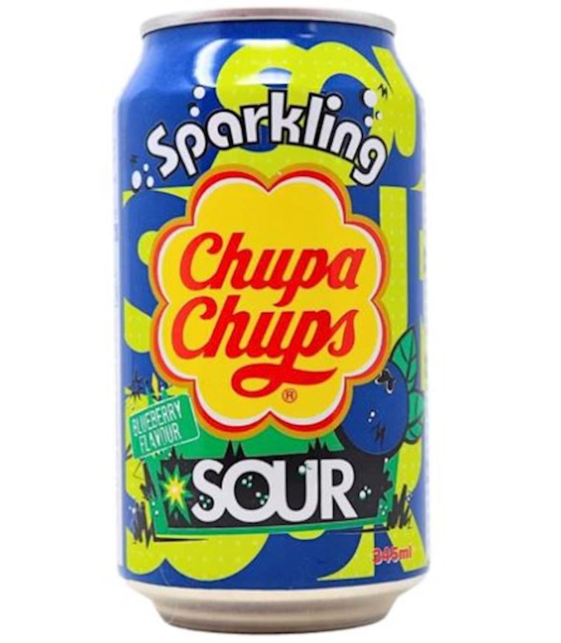 Chupa Chups Drink 345 ml Sour Blueberry