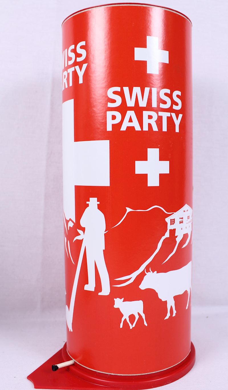 Tischbombe Swiss Party Maxi 27 cm