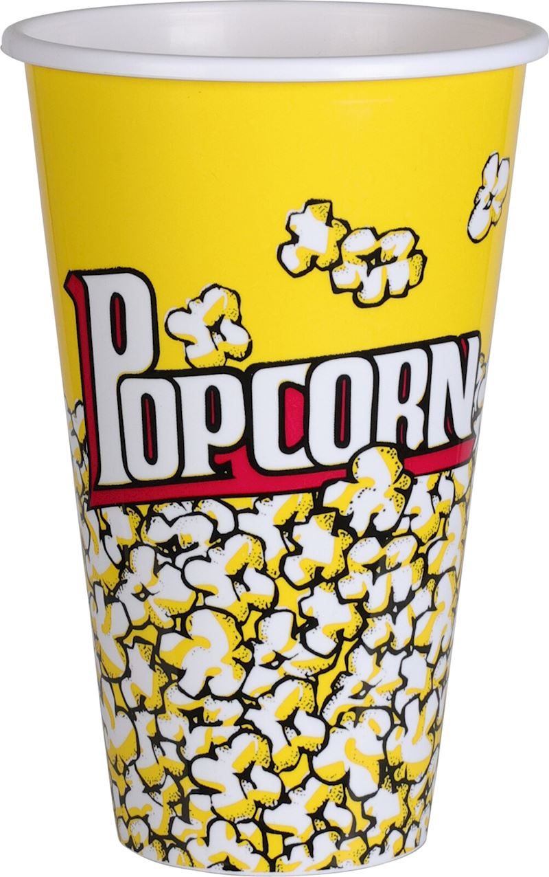 Eimer für Popcorn 1.5 Liter 11x18 cm