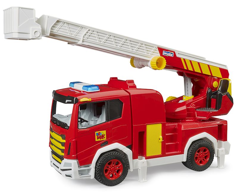 BRUDER ROADMAX Feuerwehr mit Drehleiter