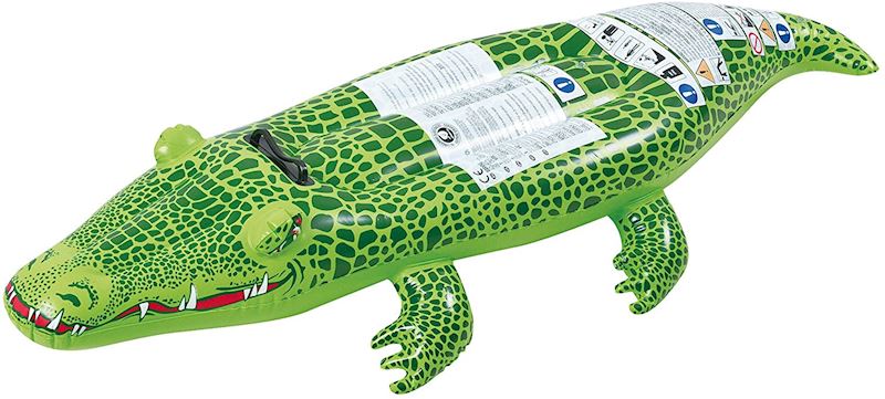 Jilong matelas gonflable Crocodile avec poignée