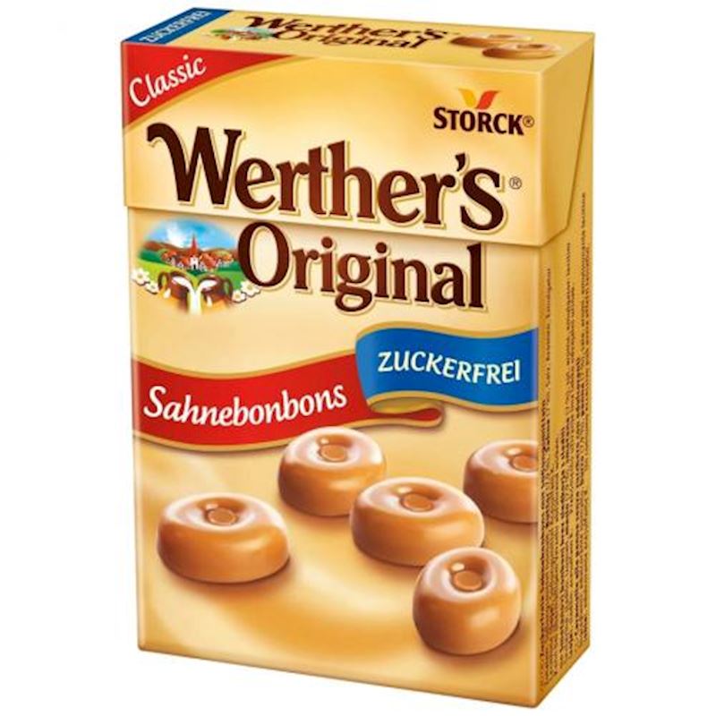 Werther's Original Sahnebonbon minis, sans sucre