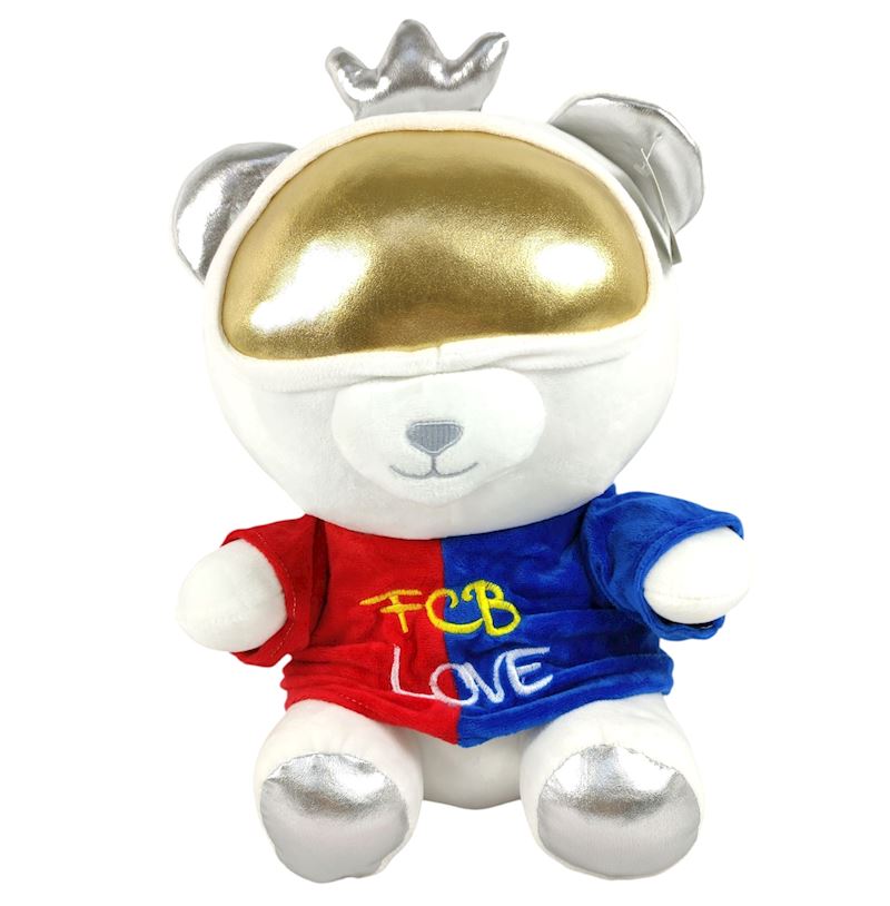Plüsch Astronaut mit FCB-Shirt 35 cm 2 Farben sort.