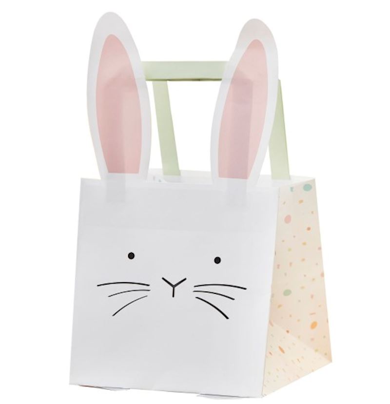 Papiertaschen Osterhase 5 Stk. 17 x 15 cm