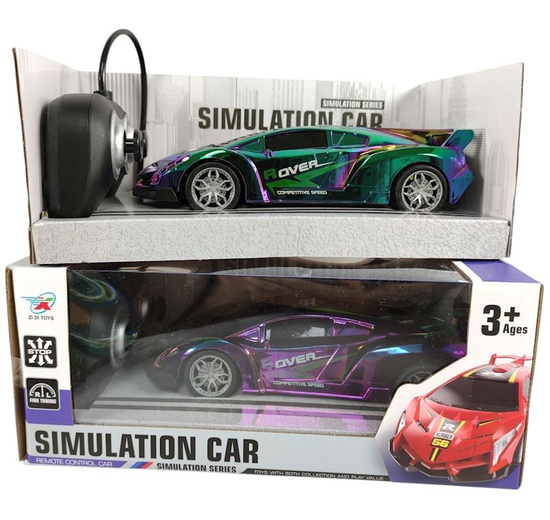 Ferngesteuerter Sportwagen 20 cm, 2 sort. exkl. 2 AA-Batt