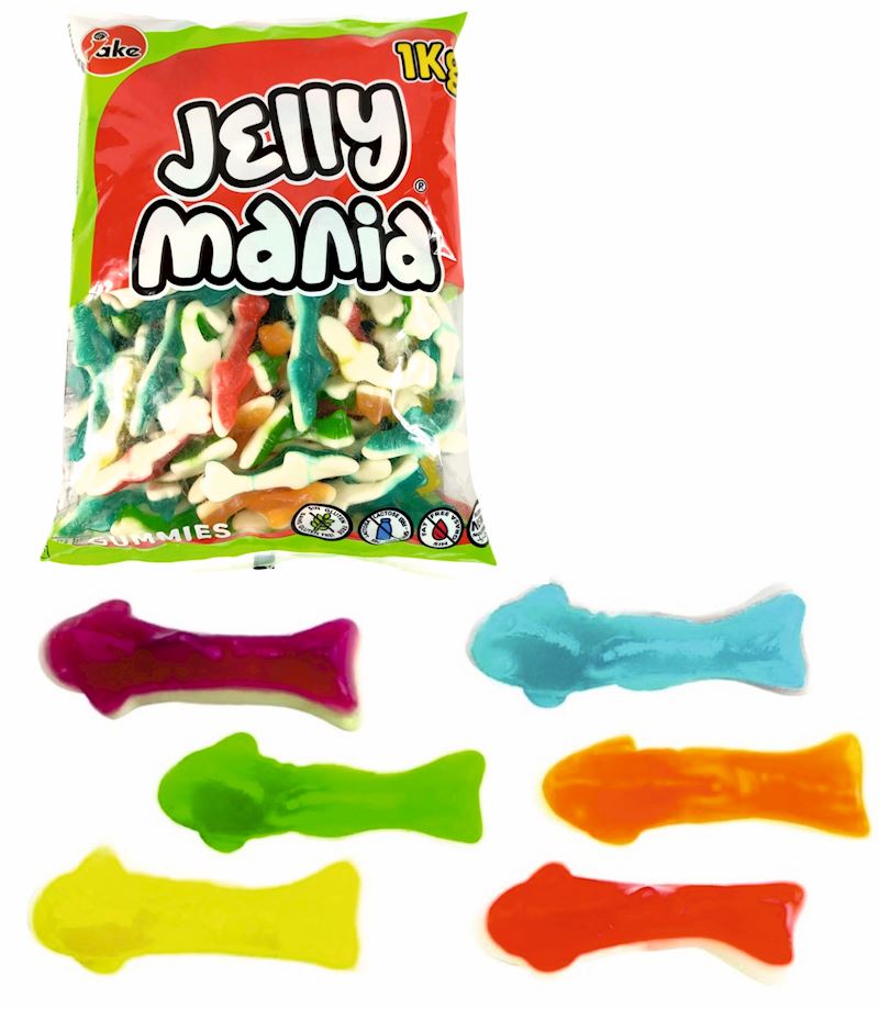 Jake Jellymania Sharks halal 1 kg en sachet