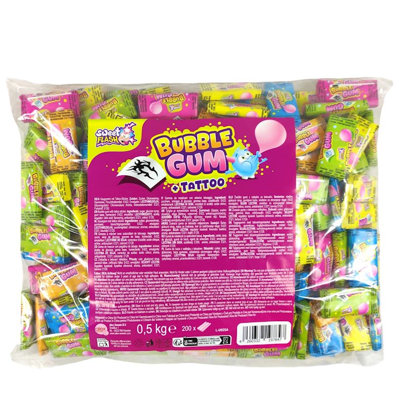 Sweet Flash Tattoo Gum 2.5 g 