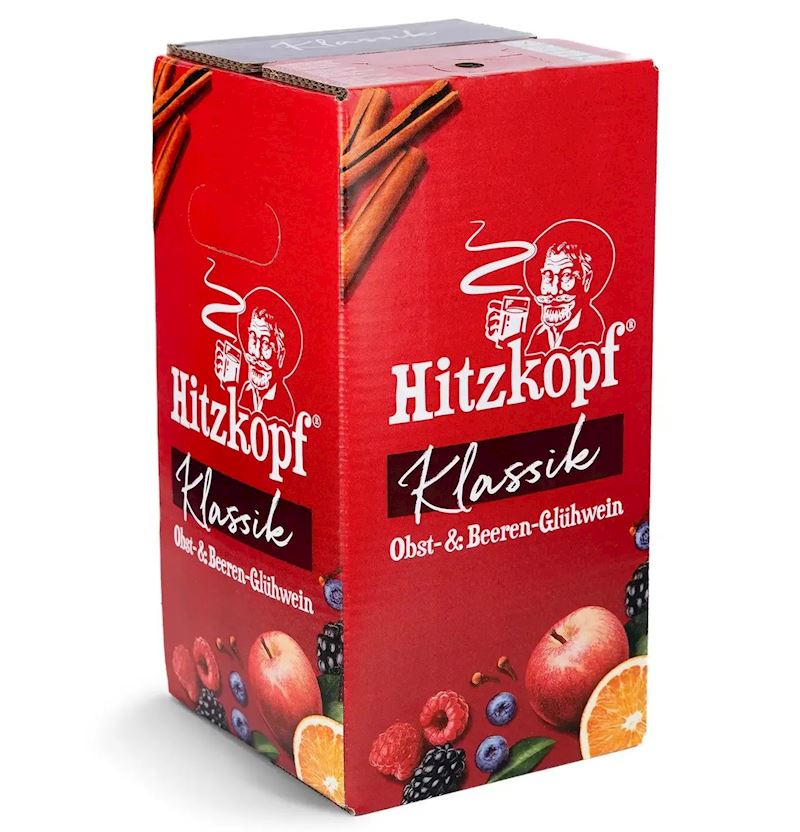 Hitzkopf Klassik Obst-und Beerenglühwein 10 Liter Karton