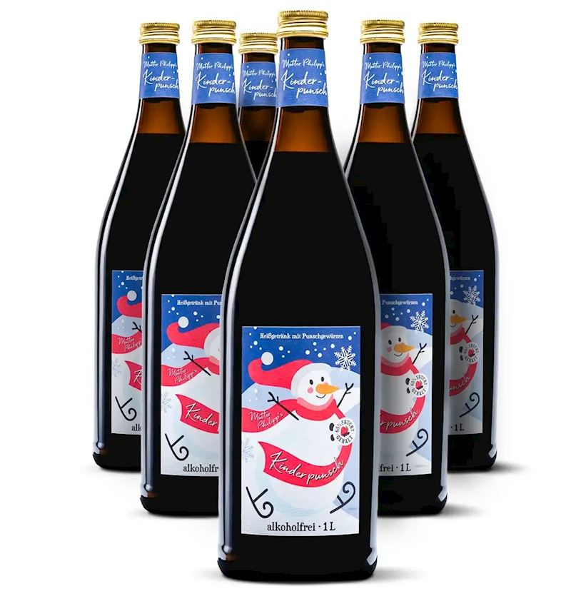 Mutter Philipps Kinderpunsch 1 Liter Alkoholfrei
