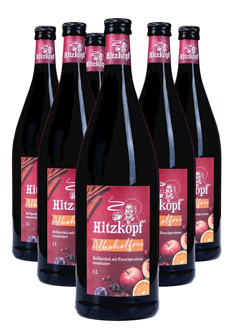 Hitzkopf Glühwein Alkoholfrei 1 Liter