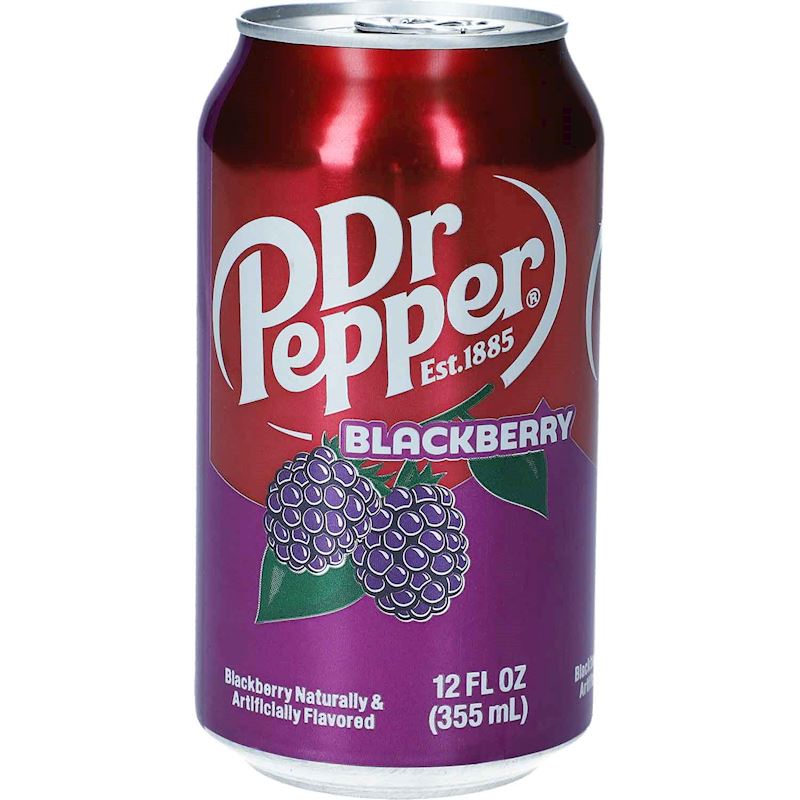 Dr. Pepper Blackberry Koffeinhaltige Limonade 355 ml
