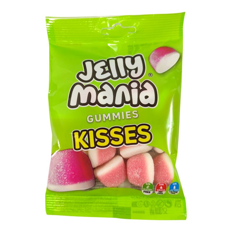 Jake Jellymania Kisses non halal, 100 g en sachet