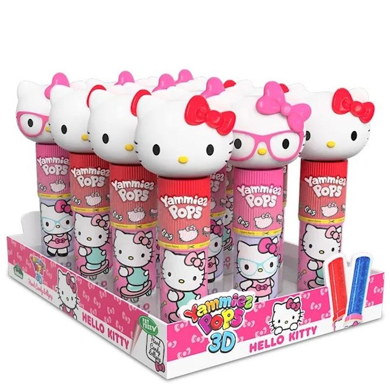 Yammiez 3D Pop Hello Kitty 15g Erdbeere und Blaubeere