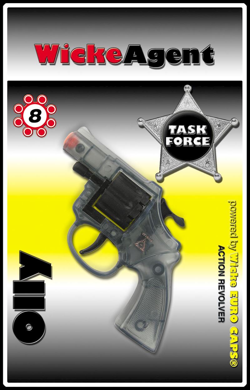 Pistole Olly transparent 8 coups