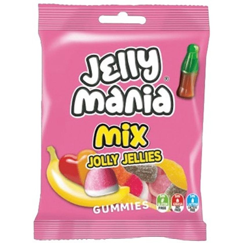 Jake Jellymania Mix Jolly Jellies halal, 100 g Beutel