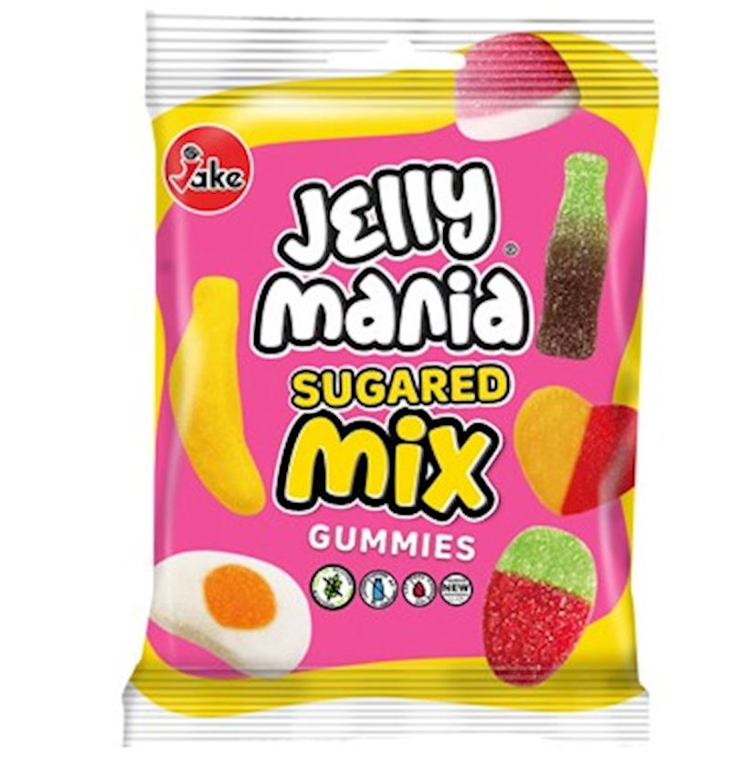 Jellymania sugared mix 100 g non halal
