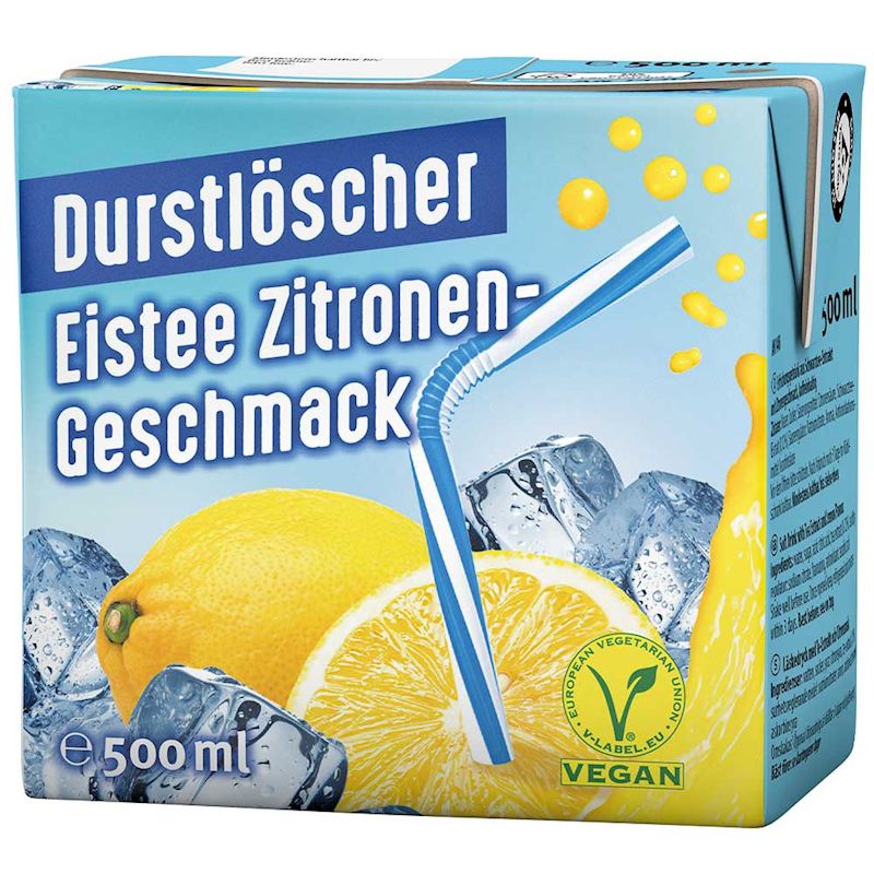 Durstlöscher Eistee Zitrone 500 ml