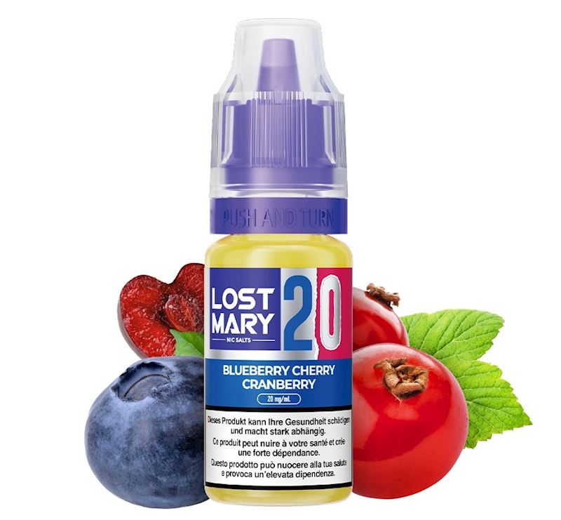 Lost Mary Liquid 10 ml Blueberry Cherry Cranberry