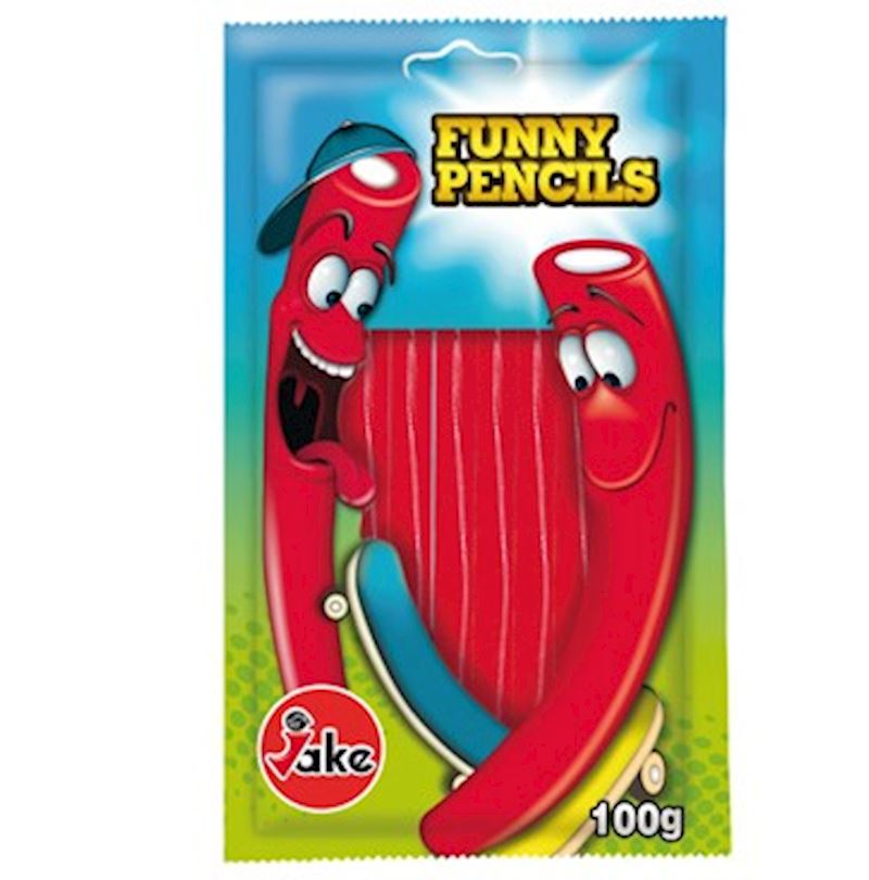 Funny Pencils Strawberry 100 g halal