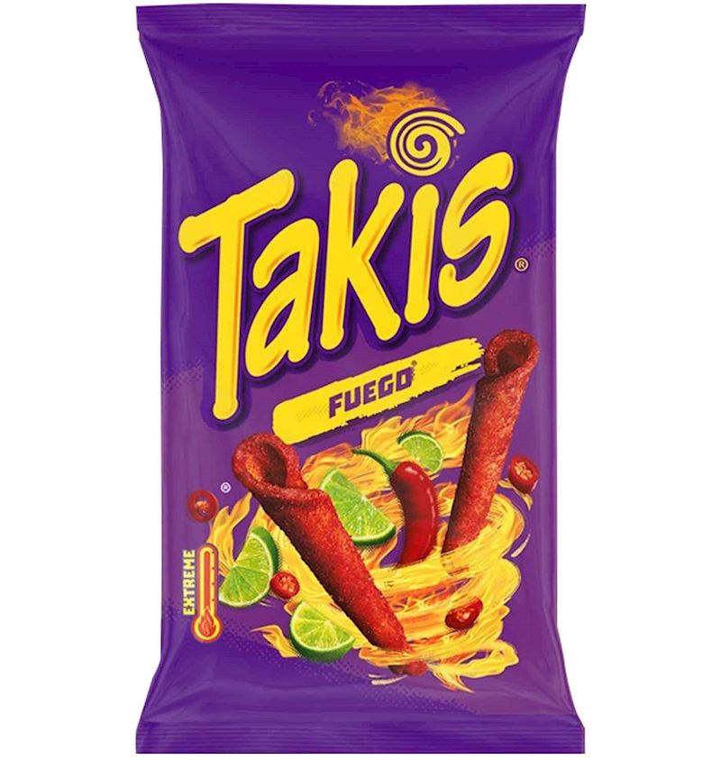 TAKIS Fuego 100 g Chilli and Lime