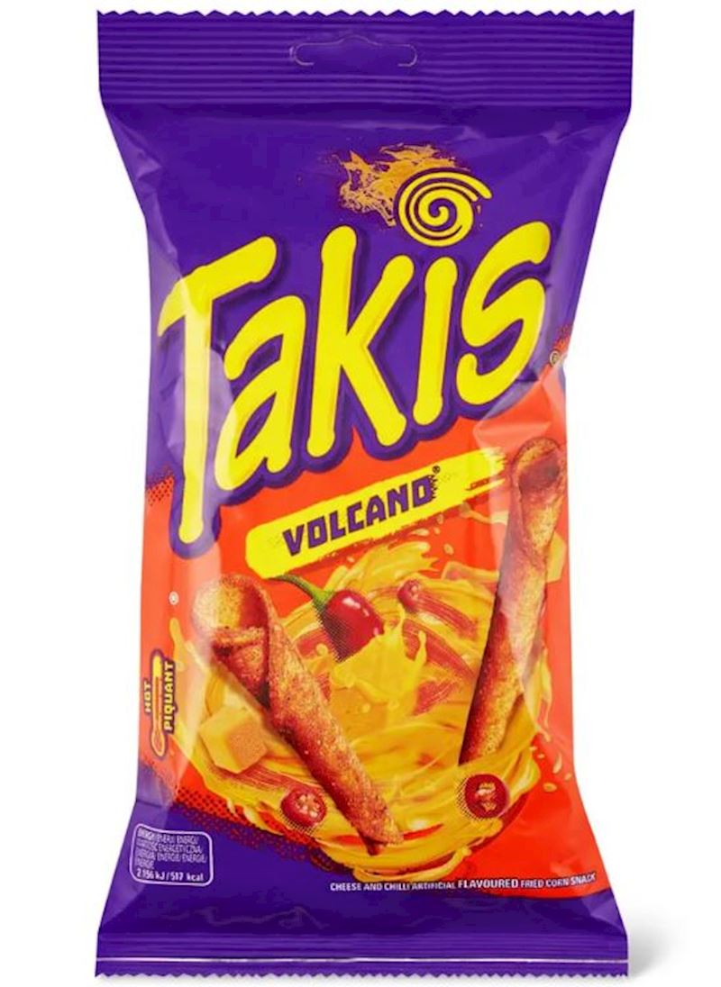 TAKIS Volcano 100 g Cheese and Chilli