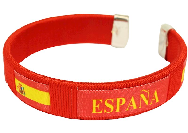 Fanarmband Spanien 6.5x1.2 cm