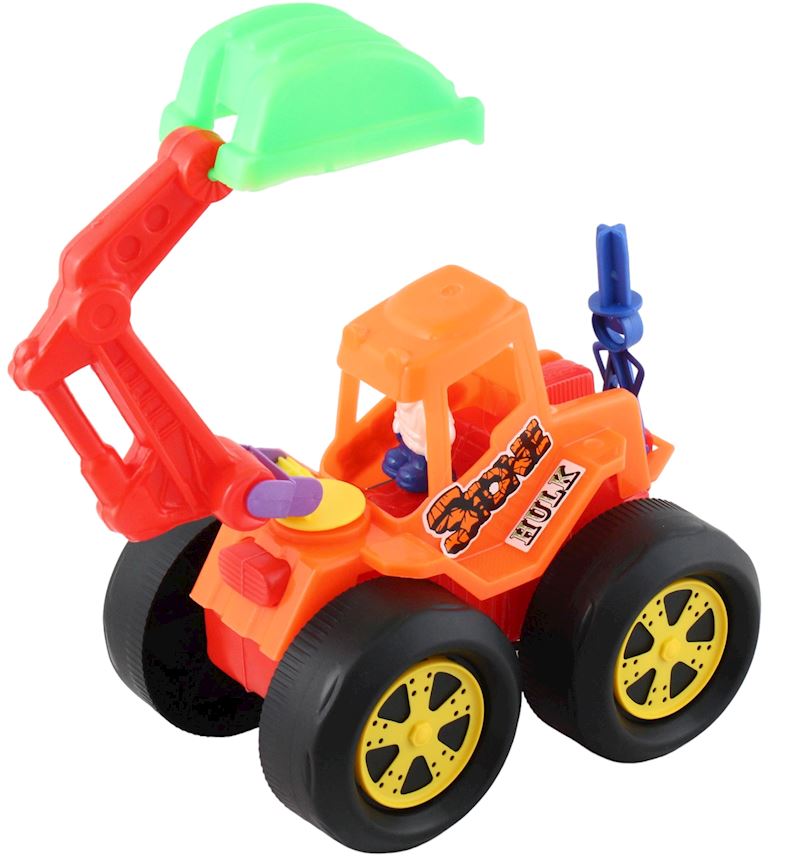 Stossfigur Bagger mit Stab dick ohne Bonbons