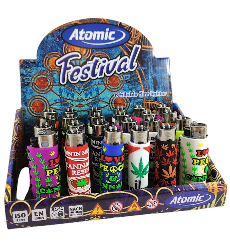 Briquet roue de friction, cannabis
