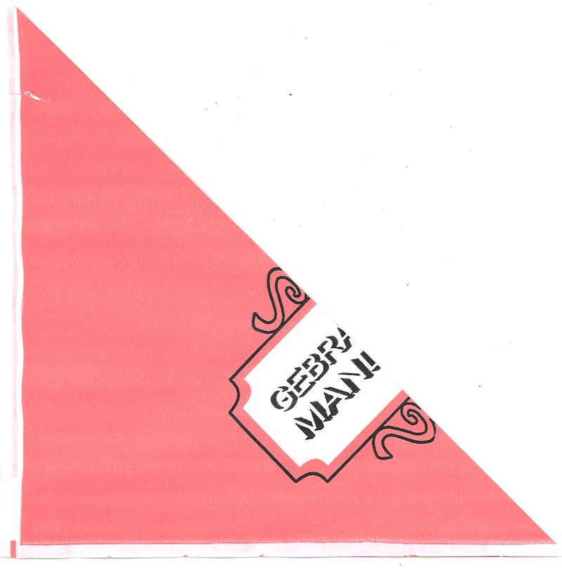 Spitztüte Papier altrosa 19 cm 125 g gebrannte Mandeln