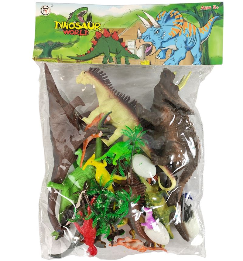 Spielset Dinosaurier mit Dino Eiern PVC