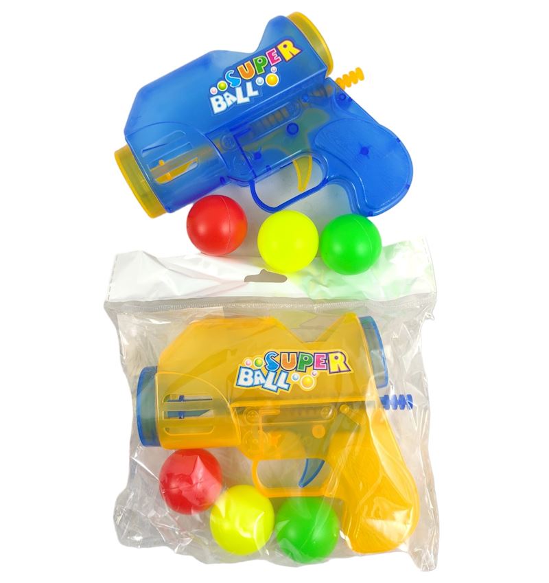 Pistolet de ping-pong avec 3 balles