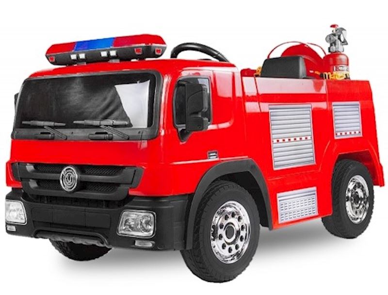 Kinder Elektro Feuerwehrauto Feuerlöscher, Signalleuchte,