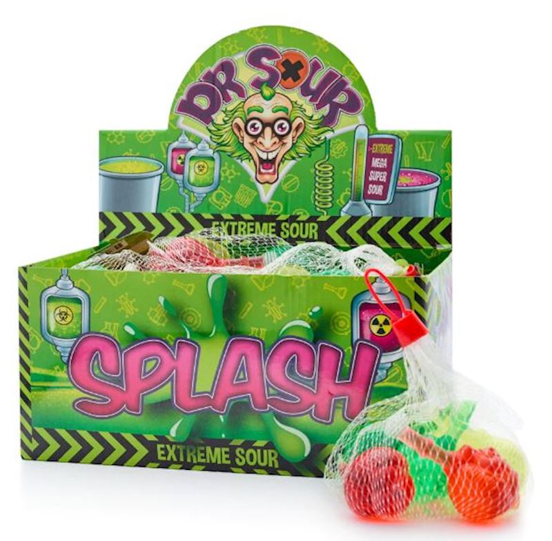 Dr. Sour Splash Candy 180 g (6 pièces dans le filet)