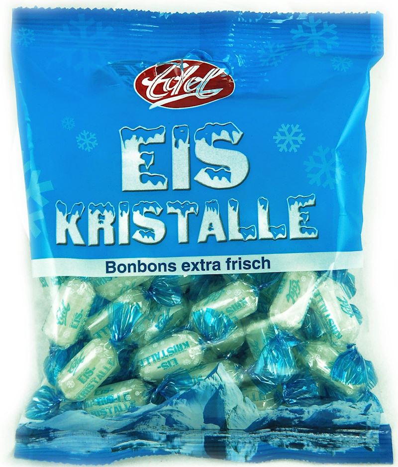 Bonbons cristaux de glace dans un sac plat 150 g