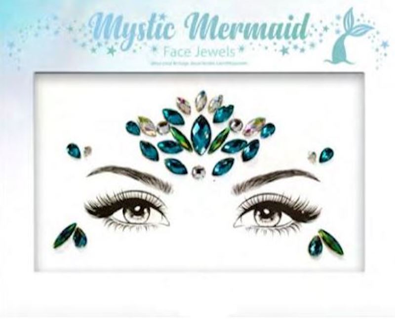 Face Jewels Mystic Mermaid Glitzersteine fürs Gesicht