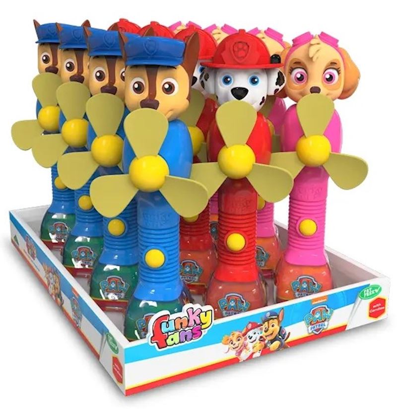 Paw Patrol Funky Fan mit 5 g Geleebonbons