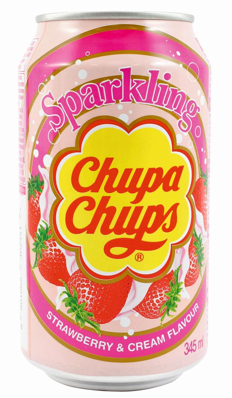 Chupa Chups Drink 345 ml fraise
