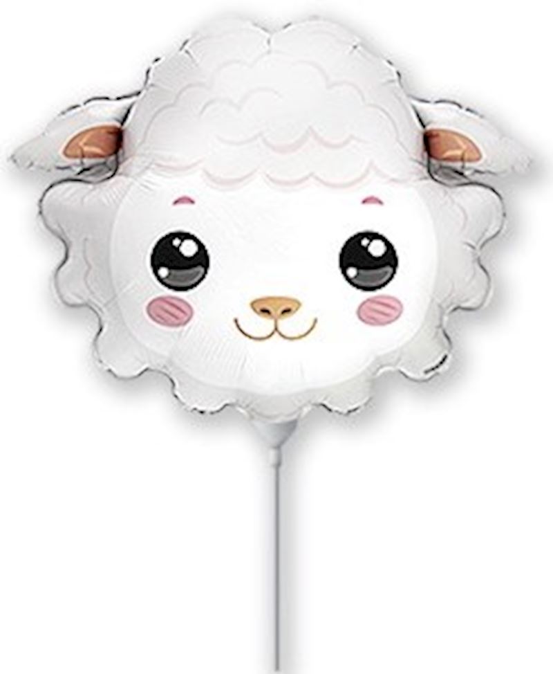 Ballon alum. ouvert mouton mini