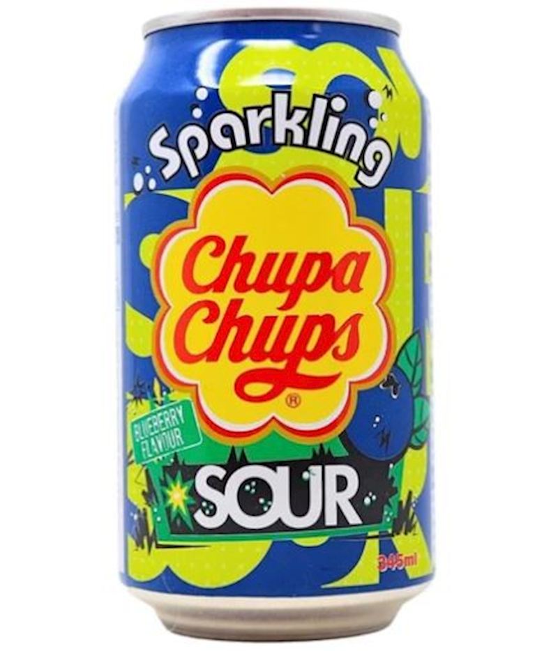 Chupa Chups Drink 345 ml Sour Blueberry