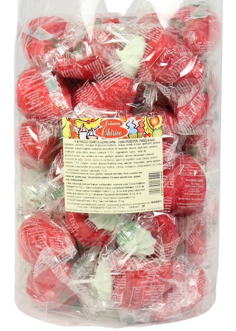 Zucker Erdbeeren ca. 55 g 