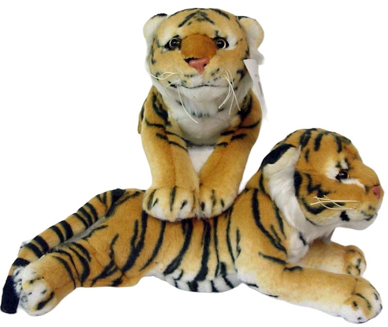 Plüsch Tiger 30 cm braun 