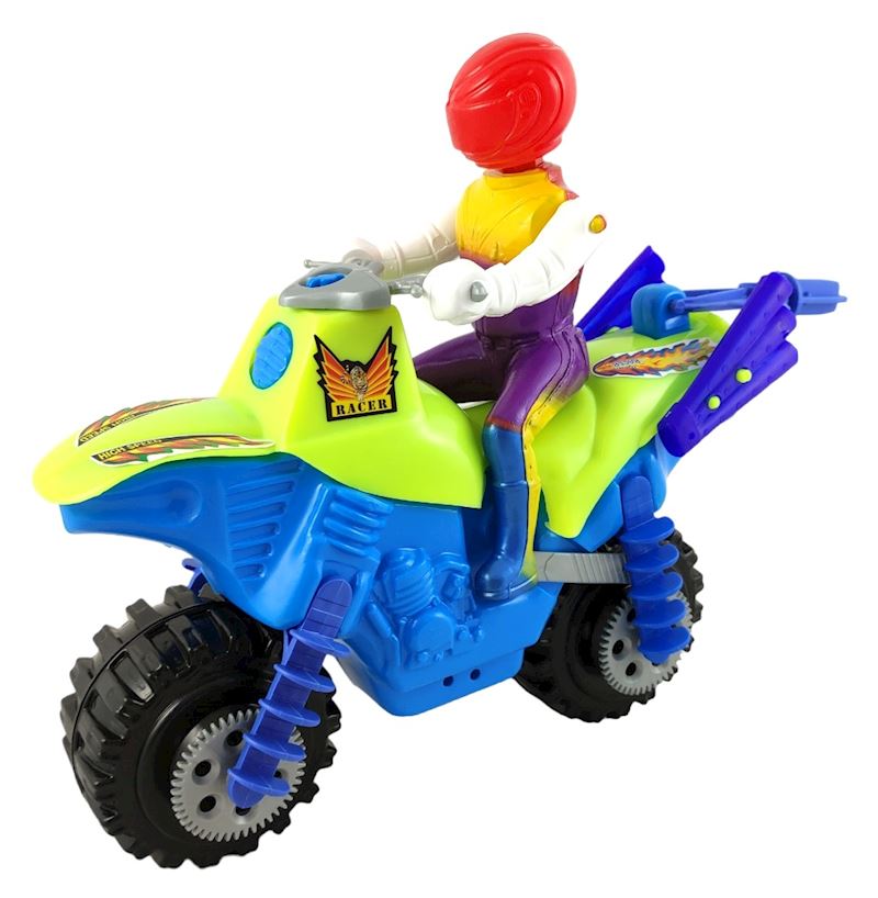 Stossfigur Motorrad Cross mit Stab dick ohne Bonbons