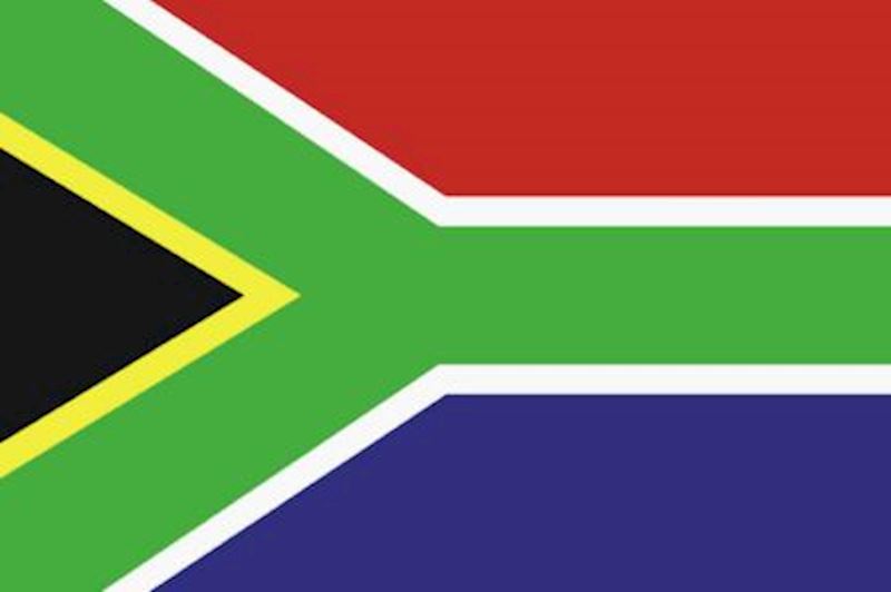 Fahne Südafrika 90x150cm mit Ösen