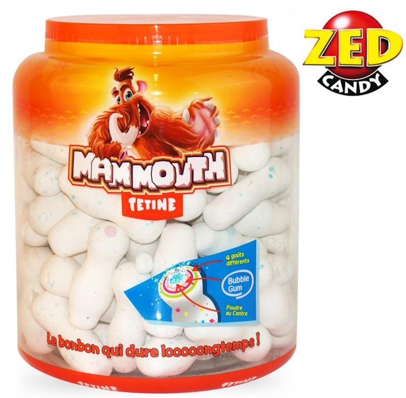 ZED Gum Mammouth Tetine Monster Bubble Gum