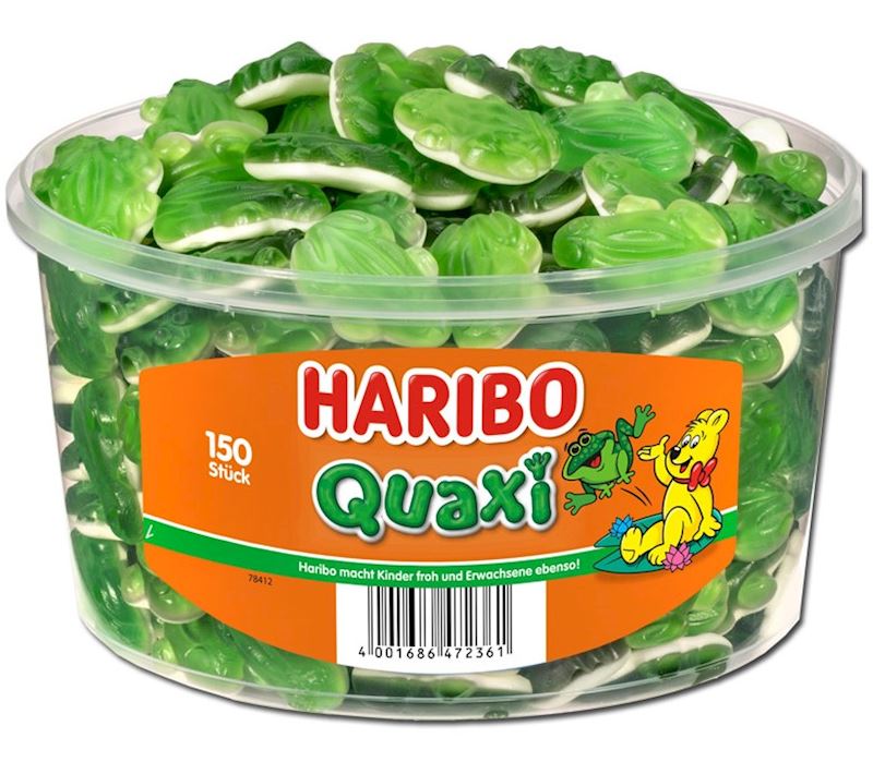 HARIBO Grenouille dans une boîte de 150 pièces