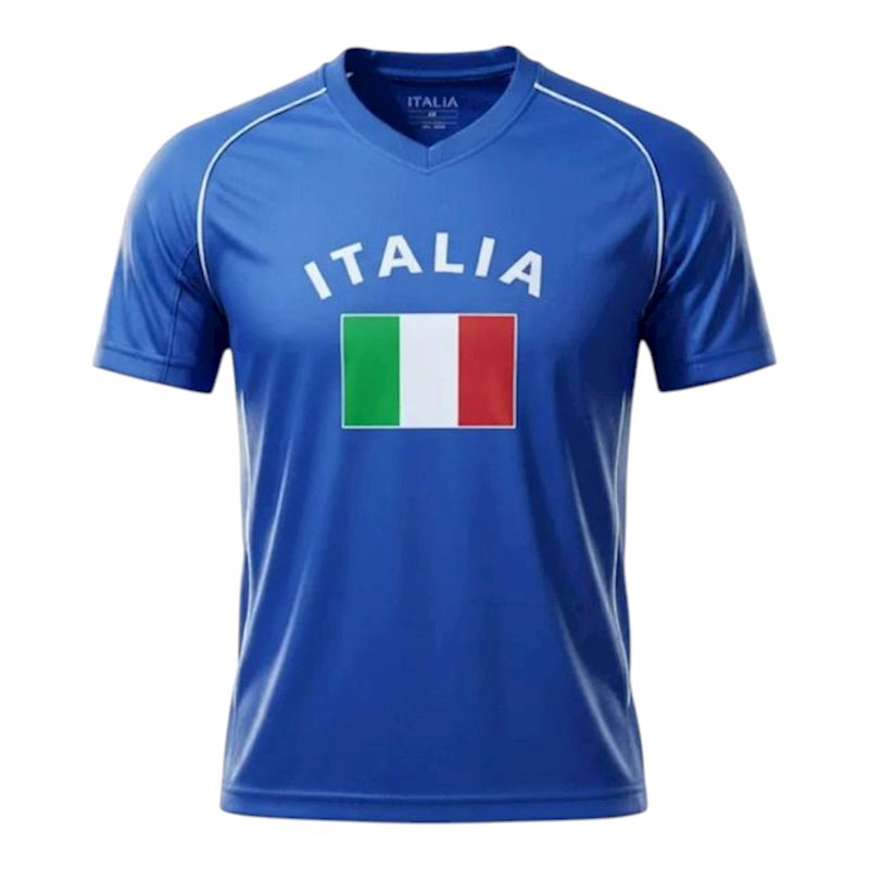 T-Shirt Italien 100% Polyester Kindergrösse 134