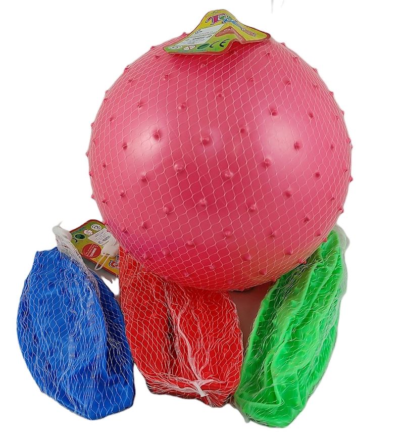 Ballon avec piots 20 cm 4 sort.